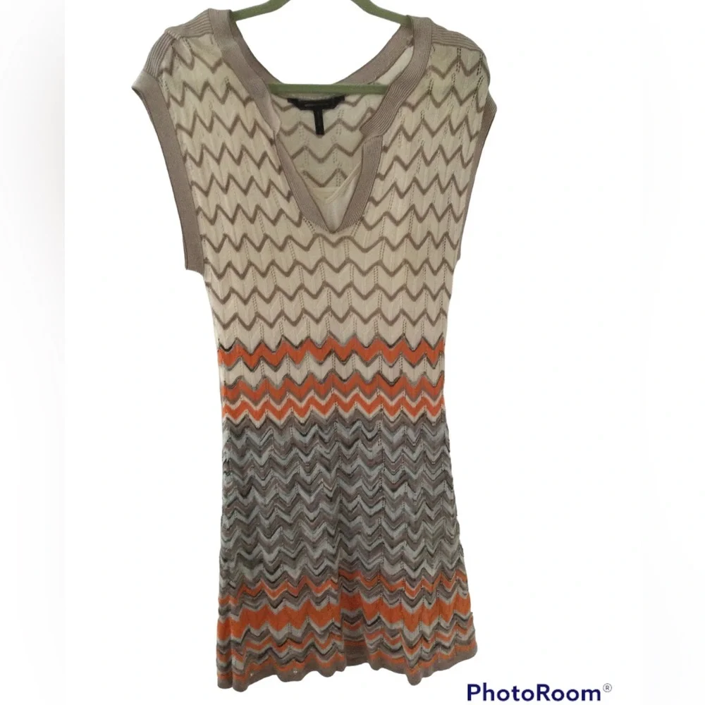 BCBG MaxAzria Crochet mini dress/Size small - Picture 2 of 4